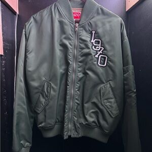 Kenzo Olive Varsity Bomber Jacket